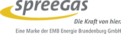 Logo SpreeGas - eine Marke der EMB Energie Brandenburg GmbH
