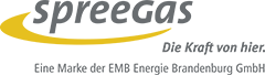 Logo SpreeGas - eine Marke der EMB Energie Brandenburg GmbH