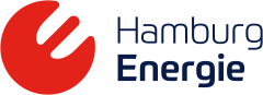 Logo HAMBURG ENERGIE - eine Marke der Hamburger Energiewerke GmbH